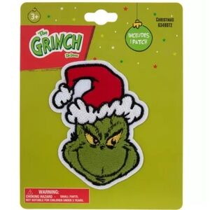 The Grinch Iron On Patch